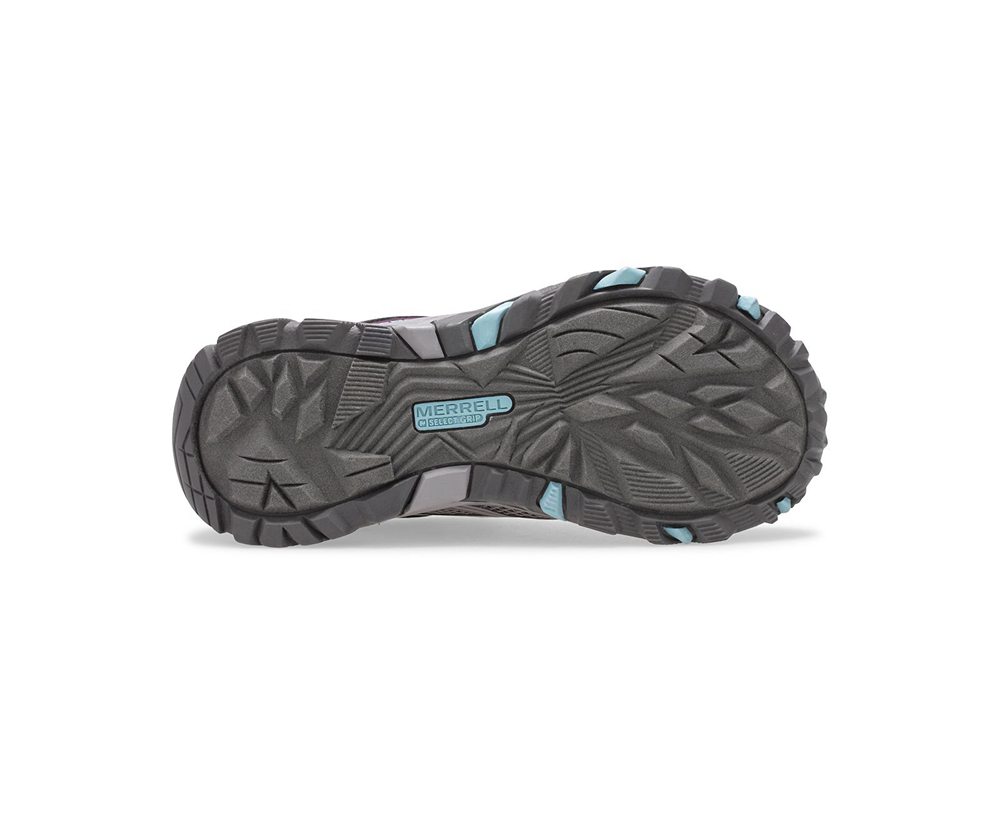 Buty Trekkingowe Merrell Dziecięce Szare - Moab Fst Mid Waterproof - 354091-CJG